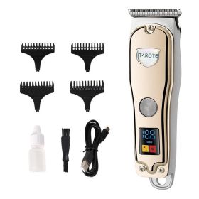 Usb Charging Oil Head Liquid Crystal Display Hairdresser