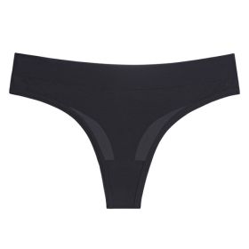 Color Blocked Thongs Sports Large Modal (Option: Black-XL)