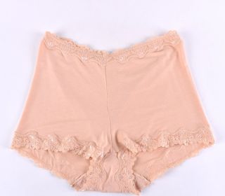 Women's Cotton Seamless Underwear (Option: 8816 C Apricot-XXXL)