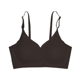 Beauty Back And Push Up Wireless Women's Underwear (Option: Black American-M)