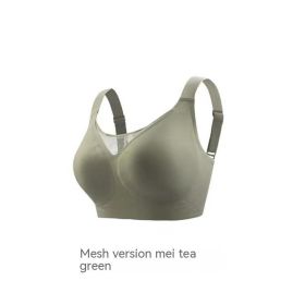 Small Chest Slimming Thin Anti-sagging Large Size All-inclusive Women (Option: Matcha Green-XXL)