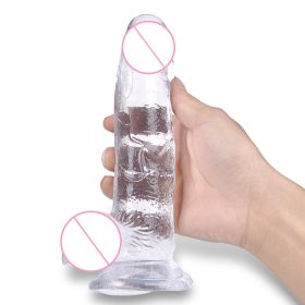 Women's New Crystal Transparent Toy (Option: Transparent-Small)