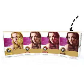 Color Agent Shampoo Convenient Plant (Option: Chestnut-10bags)