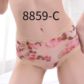 Women's Cotton Seamless Underwear (Option: 8859 C Skin Color-XXL)